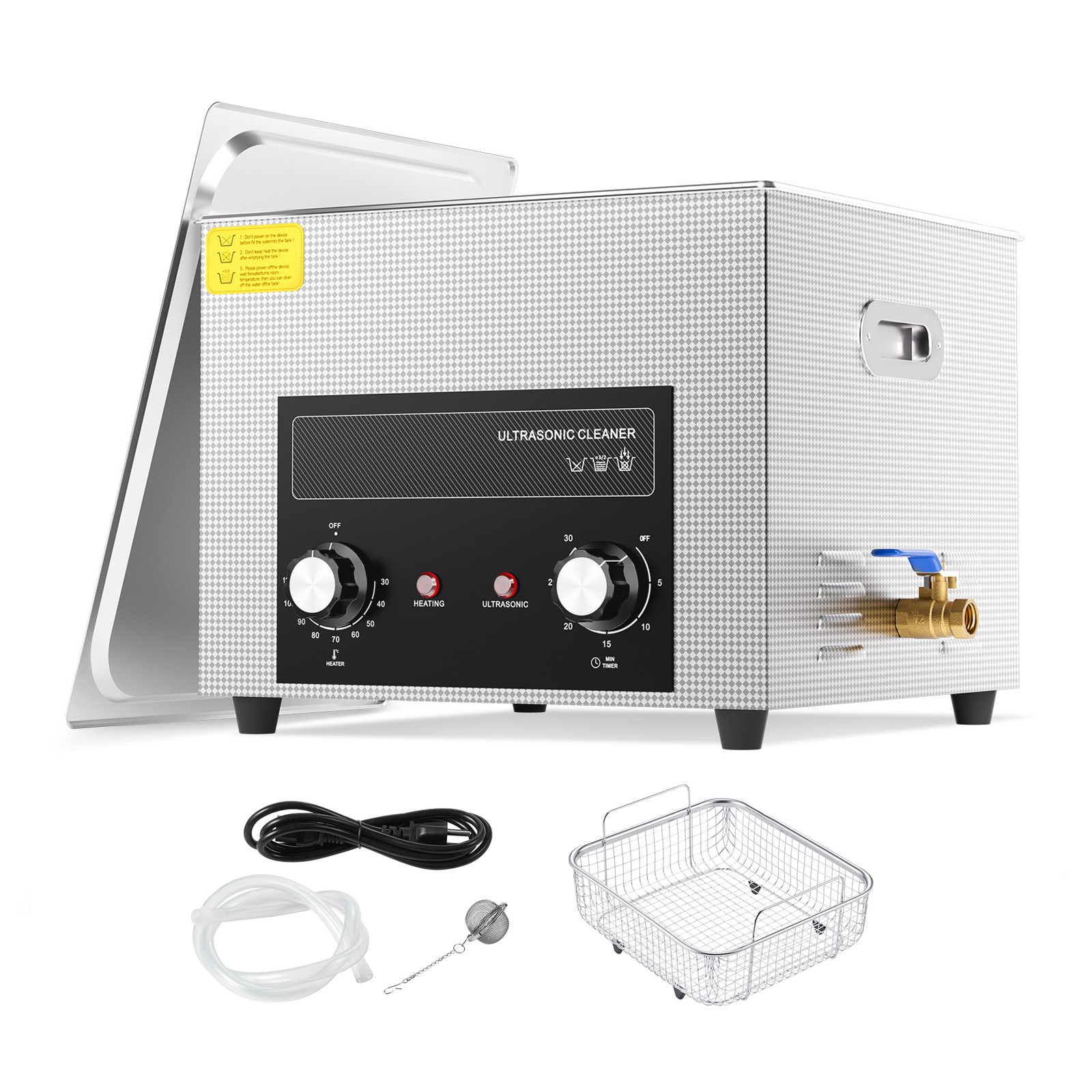 2/3/6/10/15/22/30L Ultrasonic Cleaner Heater Timer & Degas Mode Sonic Machine - Picture 51 of 86