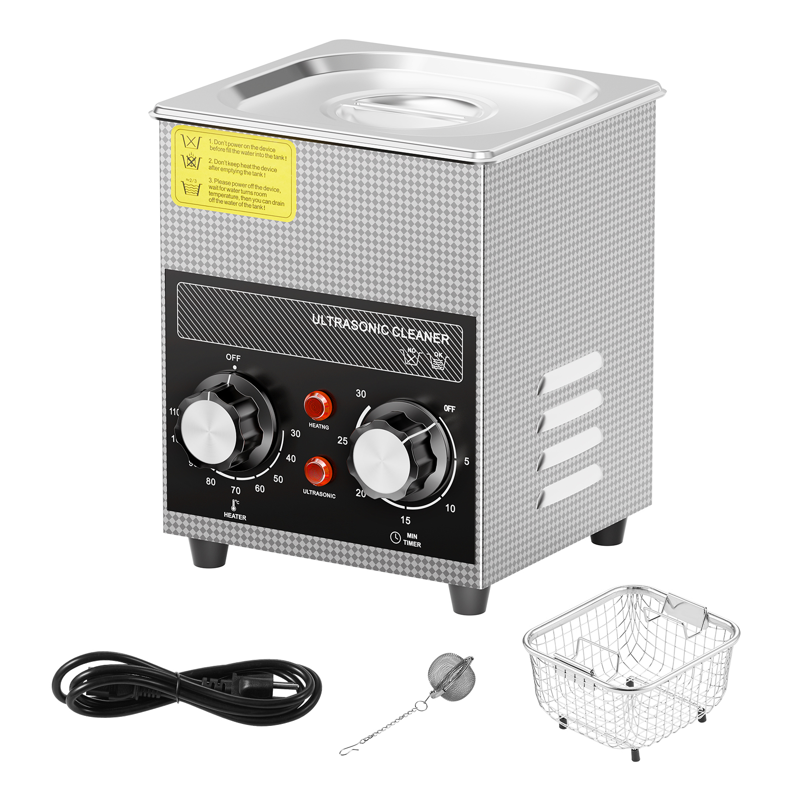 2/3/6/10/15/22/30L Ultrasonic Cleaner Heater Timer & Degas Mode Sonic Machine - Picture 14 of 86