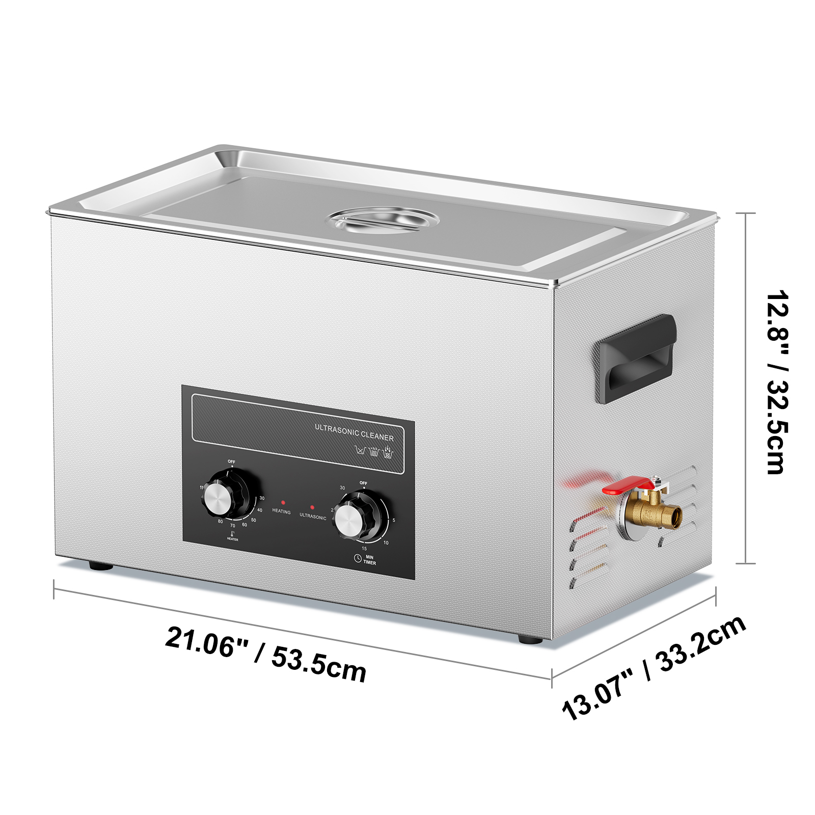 2/3/6/10/15/22/30L Ultrasonic Cleaner Heater Timer & Degas Mode Sonic Machine - Picture 82 of 86