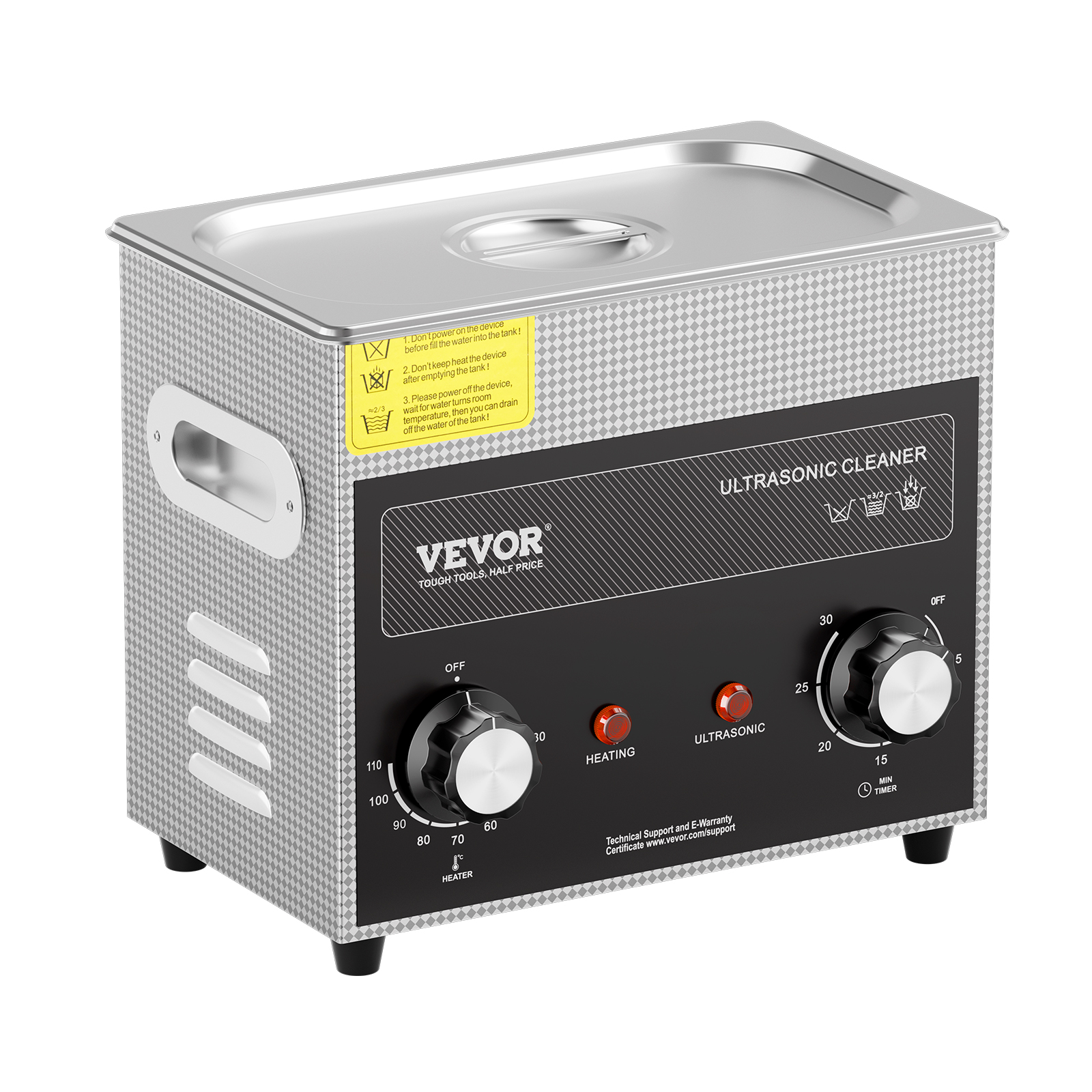 VEVOR 2-30L Ultraschallreiniger mit Heizungstimer & Korb Digitale Schallmaschine - Bild 72 von 86