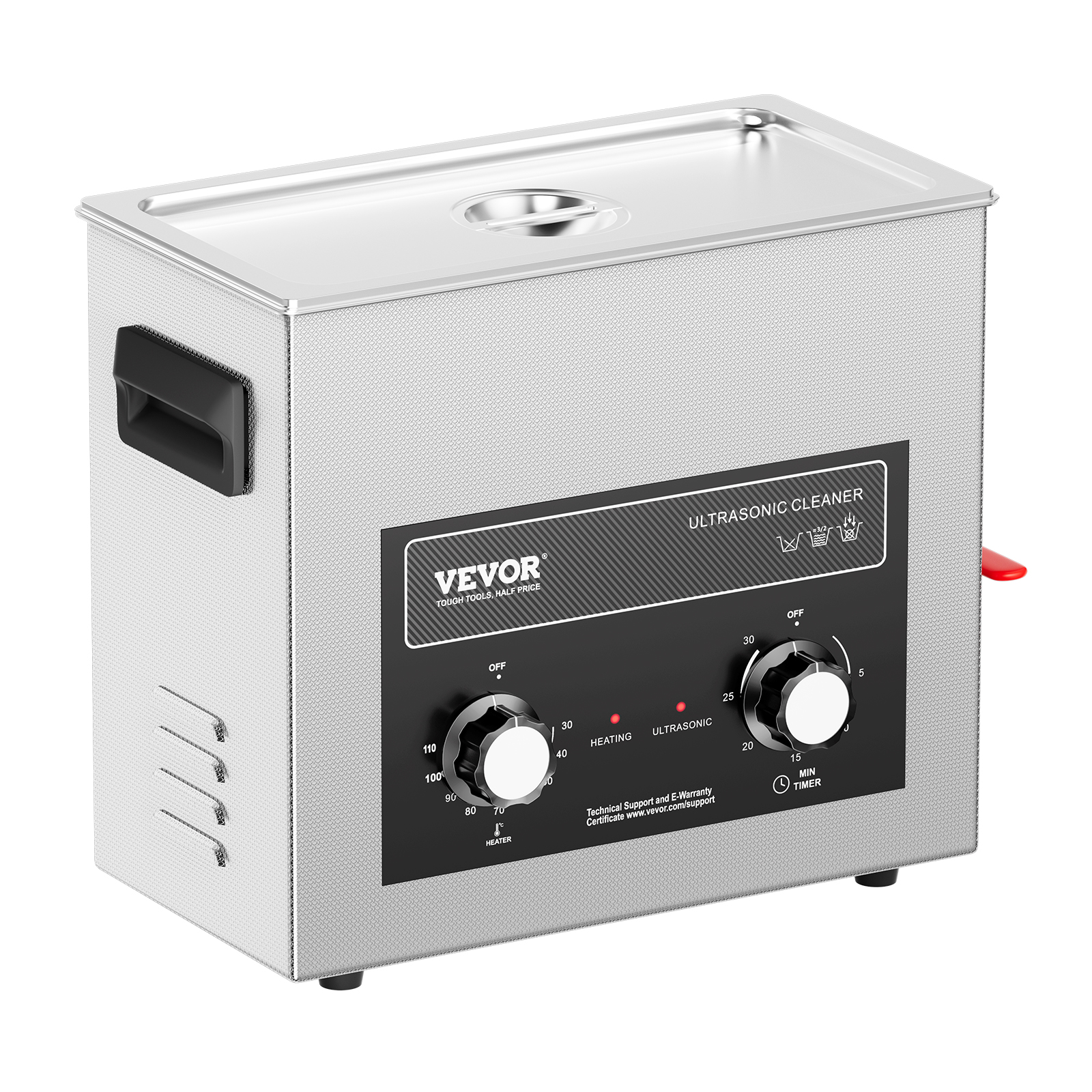 VEVOR 2-30L Ultraschallreiniger mit Heizungstimer & Korb Digitale Schallmaschine - Bild 84 von 86