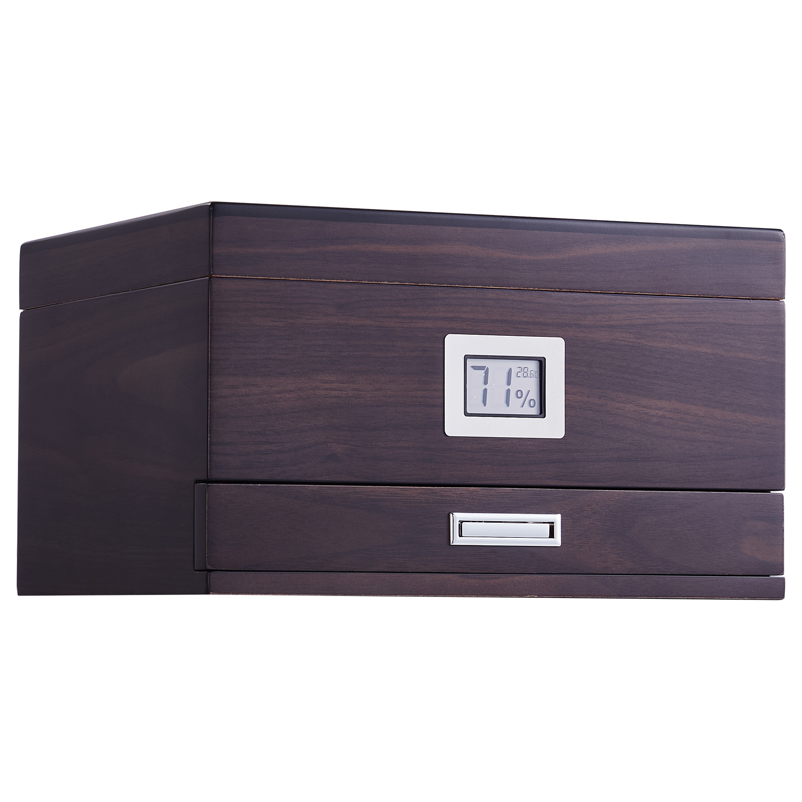 VEVOR 10-25 - 100-150 Zigarren Humidor Glasstop Zeder Zigarren Aufbewahrungsbox - Bild 61 von 74