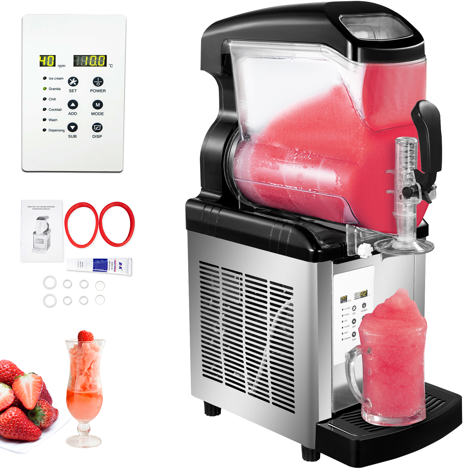 VEVOR Machines Granit s 650w 6L Machine A Granitas Commerciale 