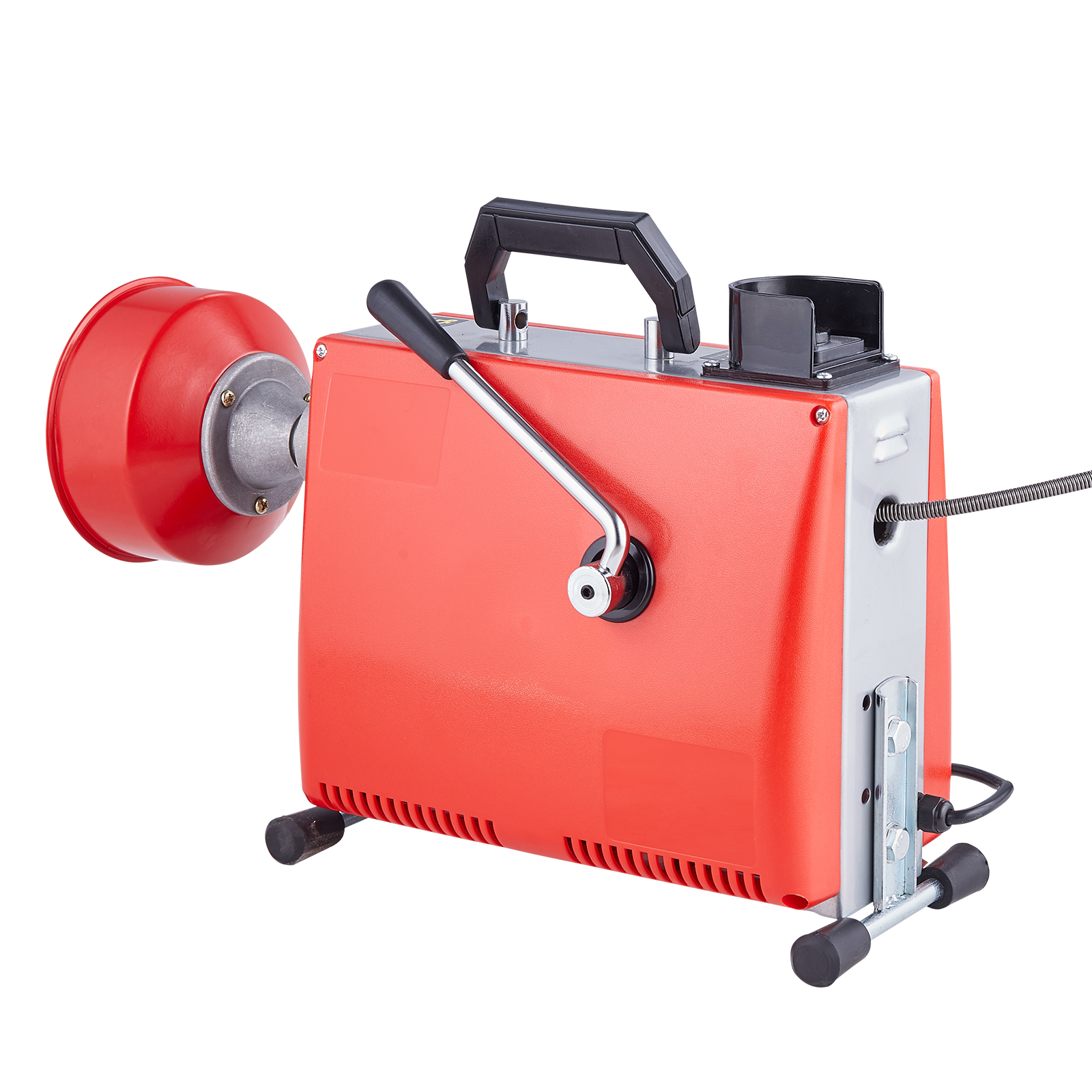 VEVOR Drain Cleaner Machine 50/66/75/120'x3/8-7/8" Sewer Snake Auger Manual Feed - Picture 26 of 98