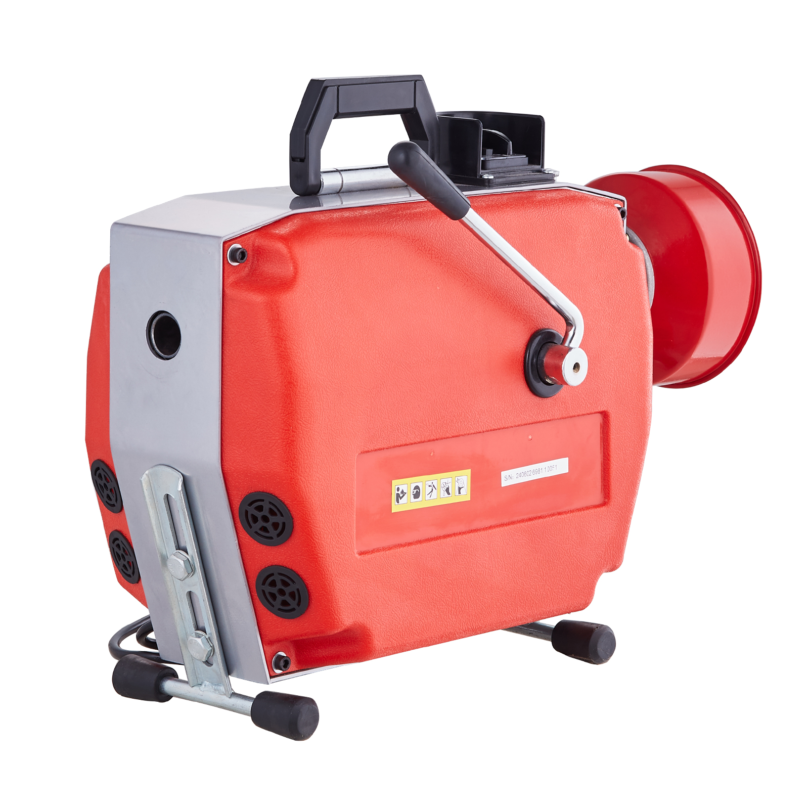 VEVOR Drain Cleaner Machine 50/66/75/120'x3/8-7/8" Sewer Snake Auger Manual Feed - Picture 12 of 98