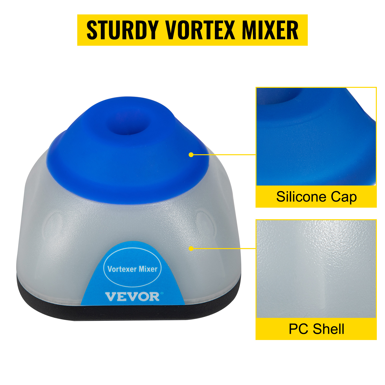 Laborator Vortex Mixer Table Top Muti-Functional with Adapters