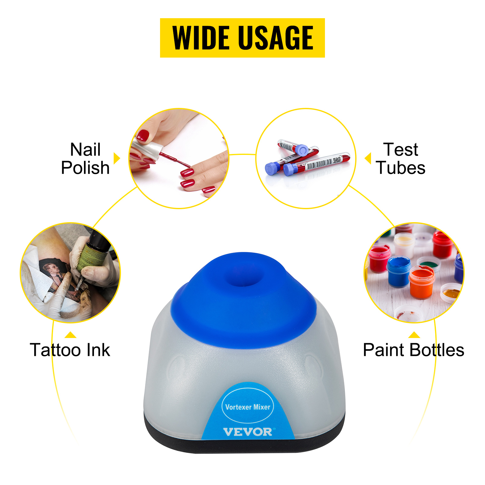 Amazon.com: Liquid Vortex Mixer for Tattoo Pigment Ink, Ink Shaking Nail  Polish Tattoo Pigment Shaker Nail Polish Stirrer 5200 RPM for Laboratory  Nail Salon Painter Tattoo Artist (US) : Beauty & Personal