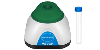 VEVOR Vortex Mixer, 6000rpm Mini Vortex Mixer Shaker Touch Function USB Charging Vortex Shaker, Mix Up to 50ML 6mm Orbital Diameter for Paint Tattoo Ink Test Tube Nail Polish, Test Tube Included