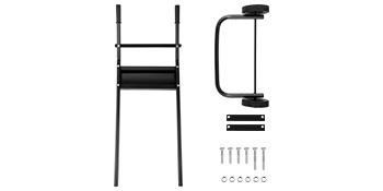 VEVOR Boat Motor Stand, 130 LBS Outboard Motor Carrier, 60 KG Outboard Engine Stand, Two Wheels Boat Motor Dolly, Heavy Duty Multi Purposed Portable Boat Motor for Motor Repair, Maintenance, Storage
