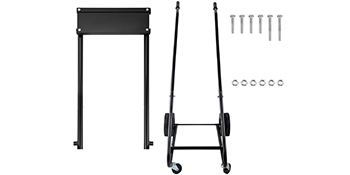 VEVOR Boat Motor Stand, 350 LBS Outboard Motor Carrier, 160 KG Outboard Engine Stand, Six Wheels Boat Motor Dolly, Heavy Duty Multi Purposed Portable Boat Motor for Motor Repair, Maintenance, Storage