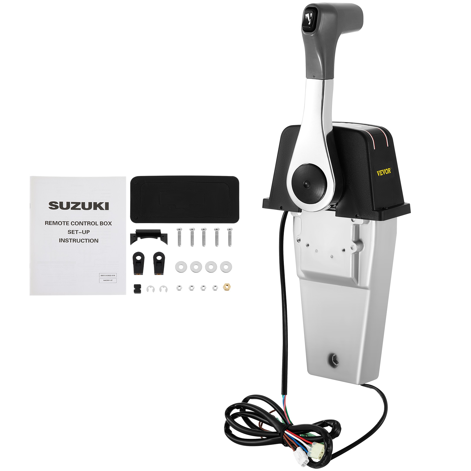 VEVOR Boat Throttle Control 6720093J13 Outboard Remote Control Single