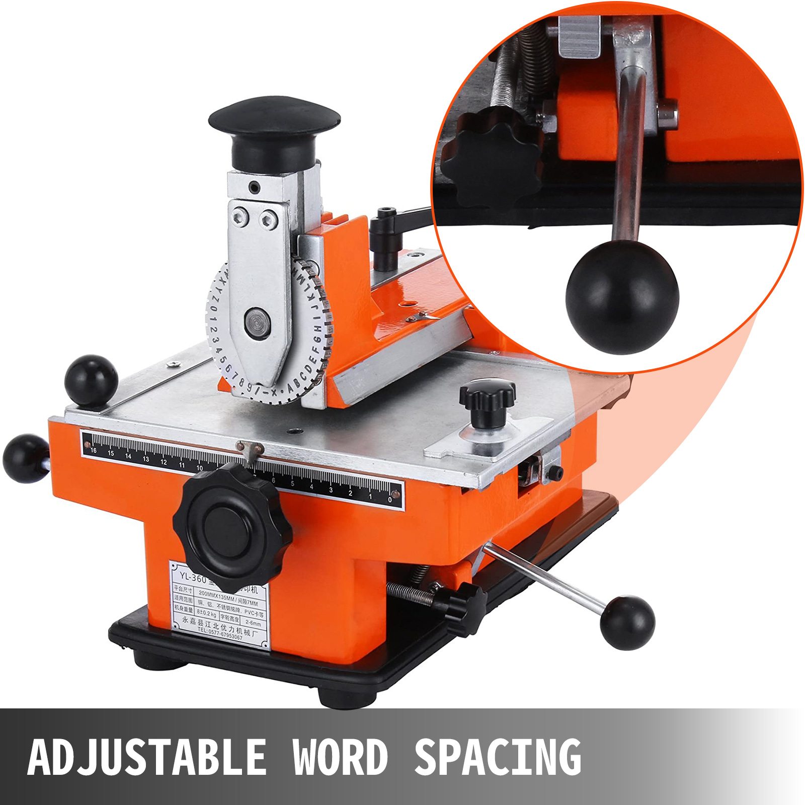  Metal Stainless Steel Stamping Code Dog tag Coder Manual  Stamping Machine Stamping Code Printing Stainless Steel Embossed tag :  Arts, Crafts & Sewing