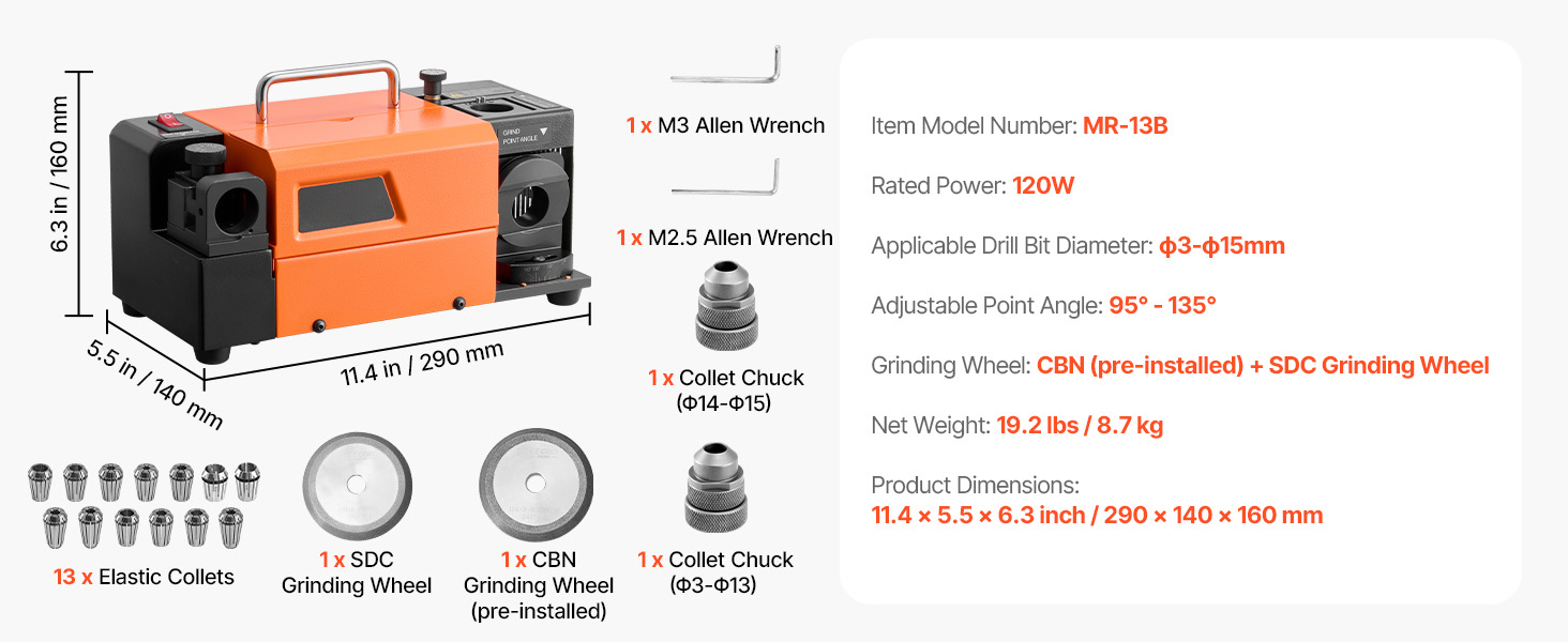 Drill Bits Sharpener A100 1.11w