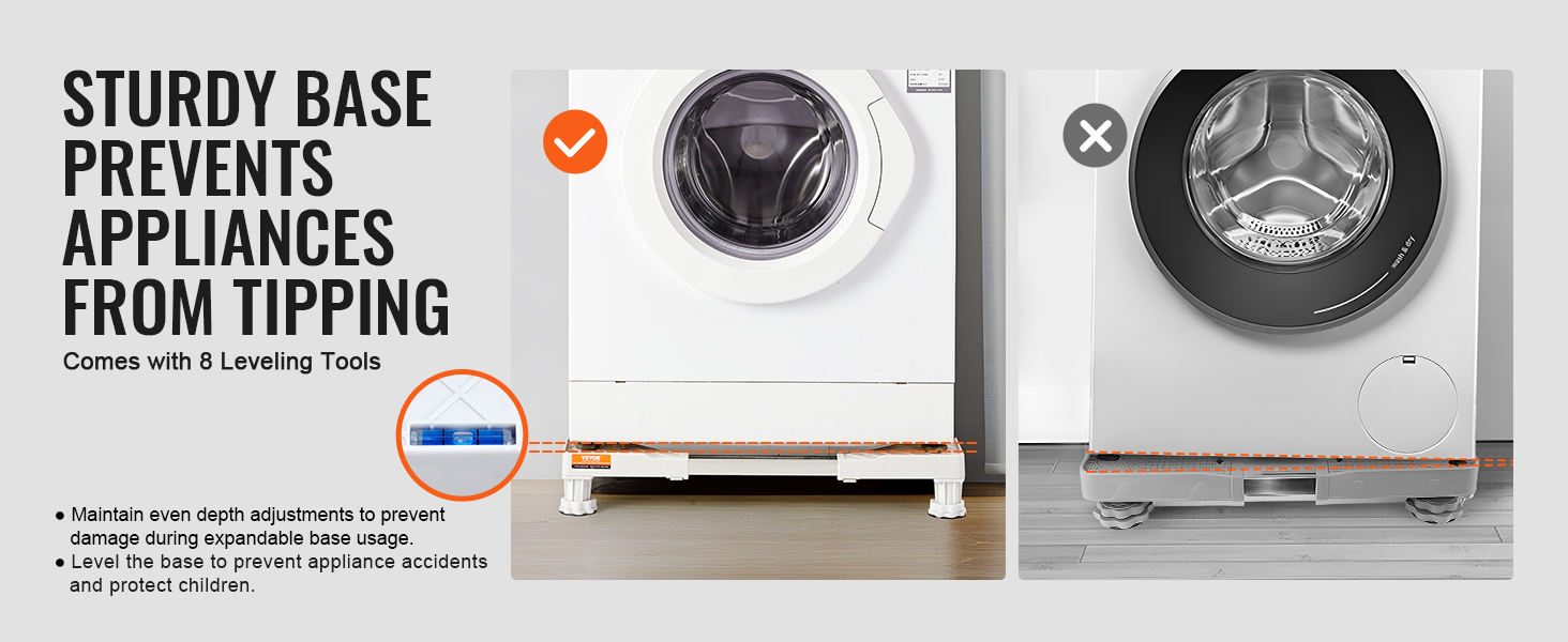 Pedestal de lavandería de ajuste universal de 28 pulgadas para lavadora y  secadora, soporte base de pedestal para lavadora y secadora con