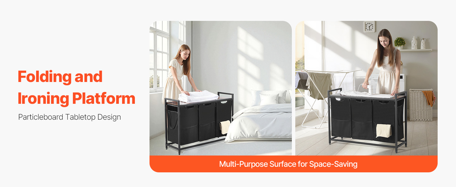 metal frame and adjustable feet