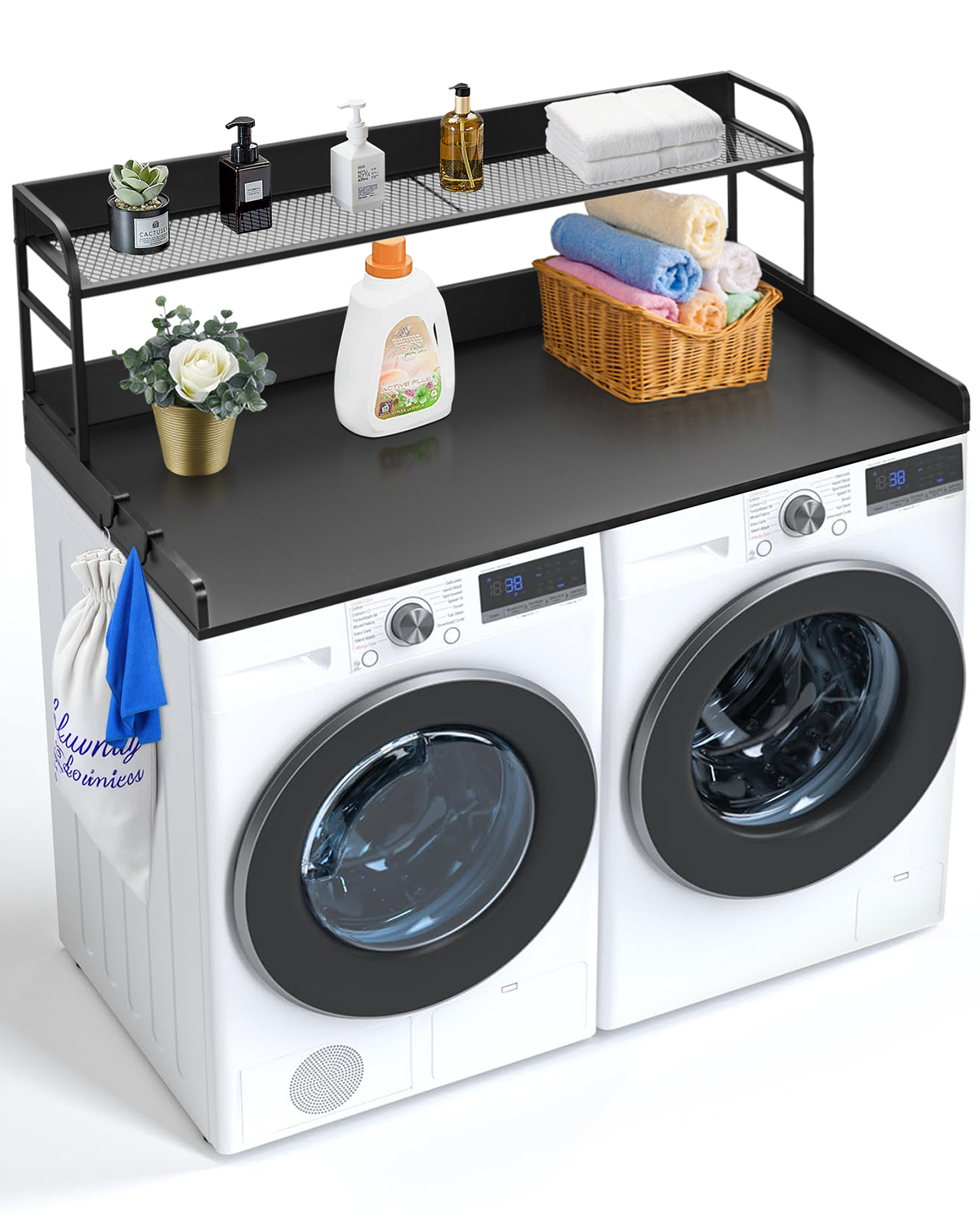 Uimoso Wooden Laundry Countertop 54″x27″ in Multiple Colors