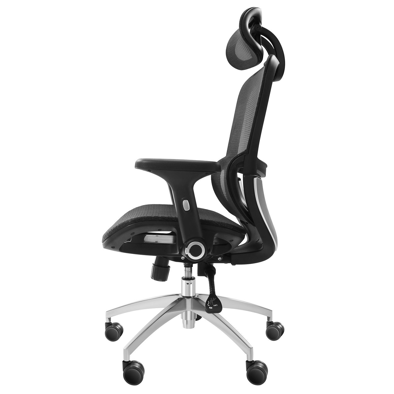 Ergonomic Office Chair Mesh Office Chair Back Lumbar and Head Support - Picture 26 of 38