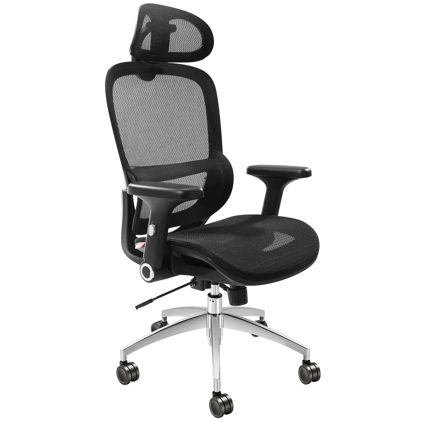 Ergonomic Office Chair Mesh Office Chair Back Lumbar and Head Support - Picture 23 of 38
