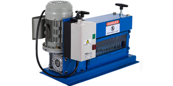 VEVOR Cable Wire Stripping Machine 0.06 inch -1.5 inch,Portable Powered Wire Stripper Machine 11 Channels 10 Blades,Automatic Wire Stripping Tool 75ft/minute,for Recycling Copper Wire