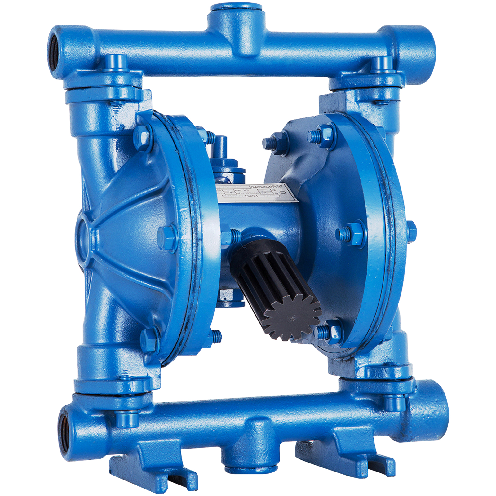 Air-Operated Double Diaphragm Pump 12GPM 115PSI 1/2" Inlet & Outlet QBK-15 Blue 