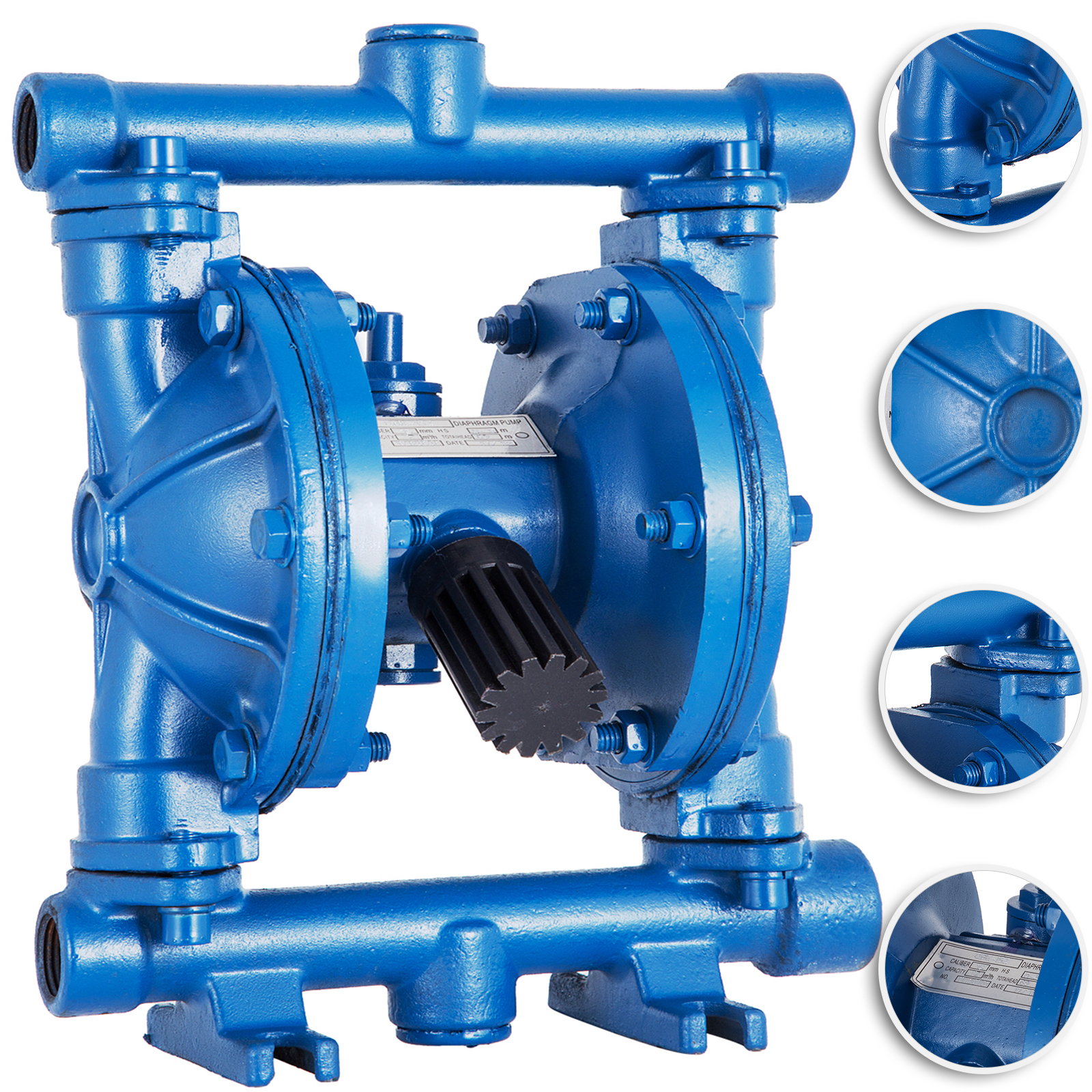 Double Diaphragm Pump, Air-Operated, 35 GPM