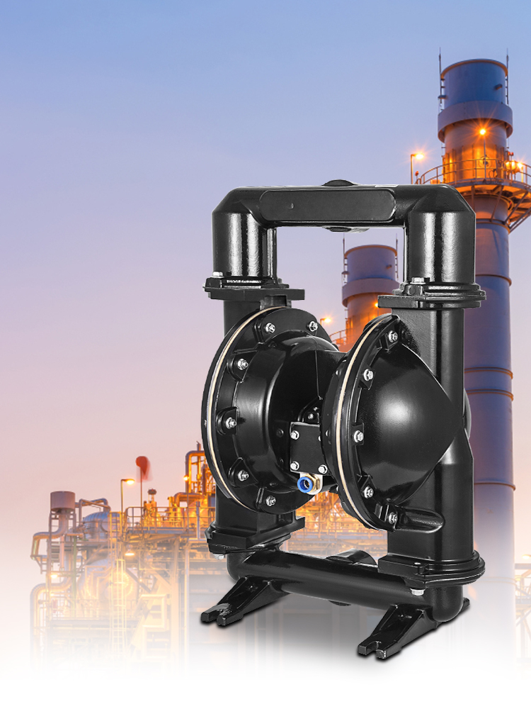Double Diaphragm Pump, Air-Operated, 140 GPM