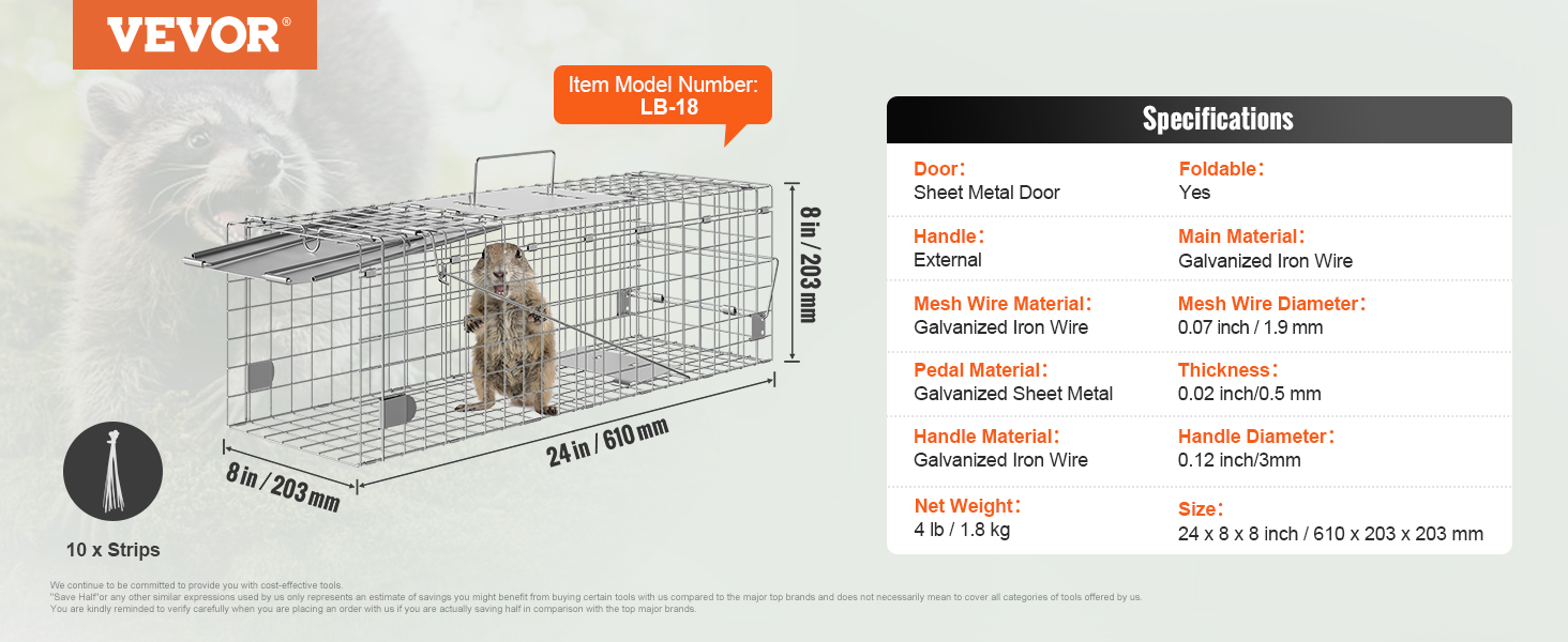 Cubierta de jaula de trampa, cubierta de jaula de trampa de animales,  cubierta de trampa para gatos callejeros para trampa humana de 1 puerta, 32  x 10