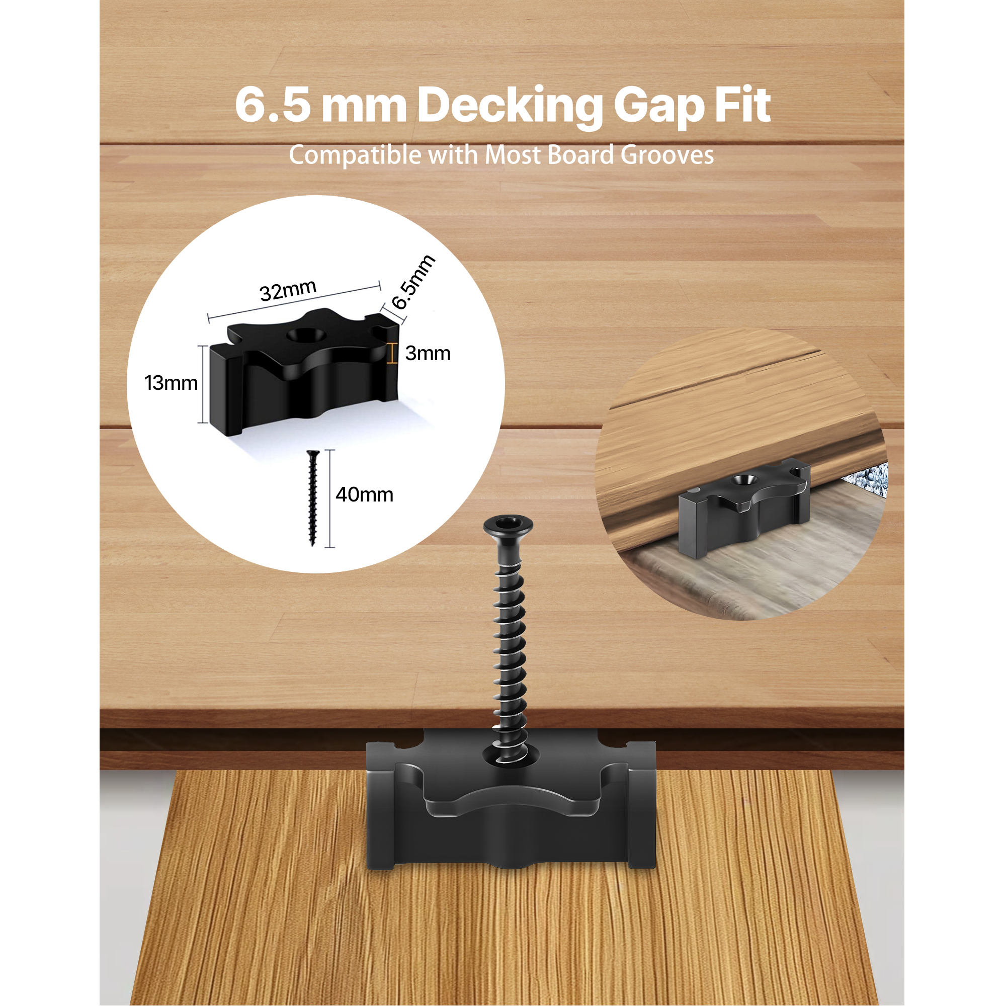 600PCS Hidden Fasteners Deck Fastener Clip Universal Philippines | Ubuy - View #13