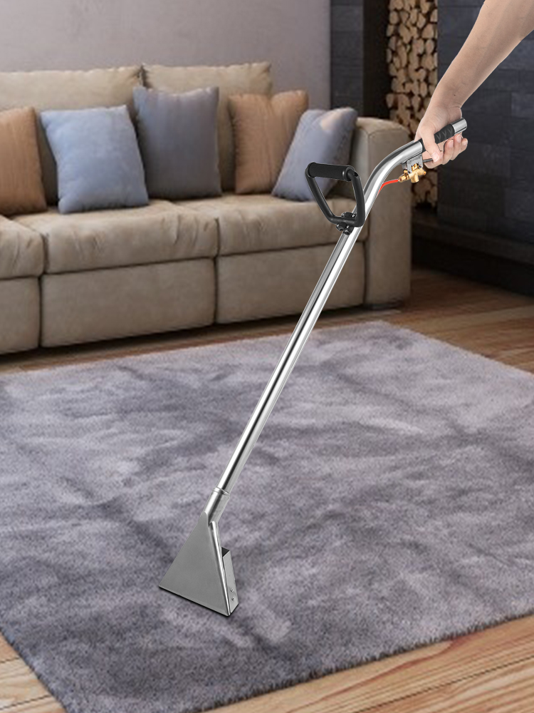 VEVOR Extractor Wand, 10" 2Jet Upholstery Wand, Stainless Steel Carpet