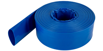 VEVOR Discharge Hose, 3 x 53', PVC Lay Flat Hose, Heavy Duty Backwash  Drain Hose with Clamps, Weather-proof & Burst-proof, Ideal for Swimming  Pool & Water Transfer, Blue