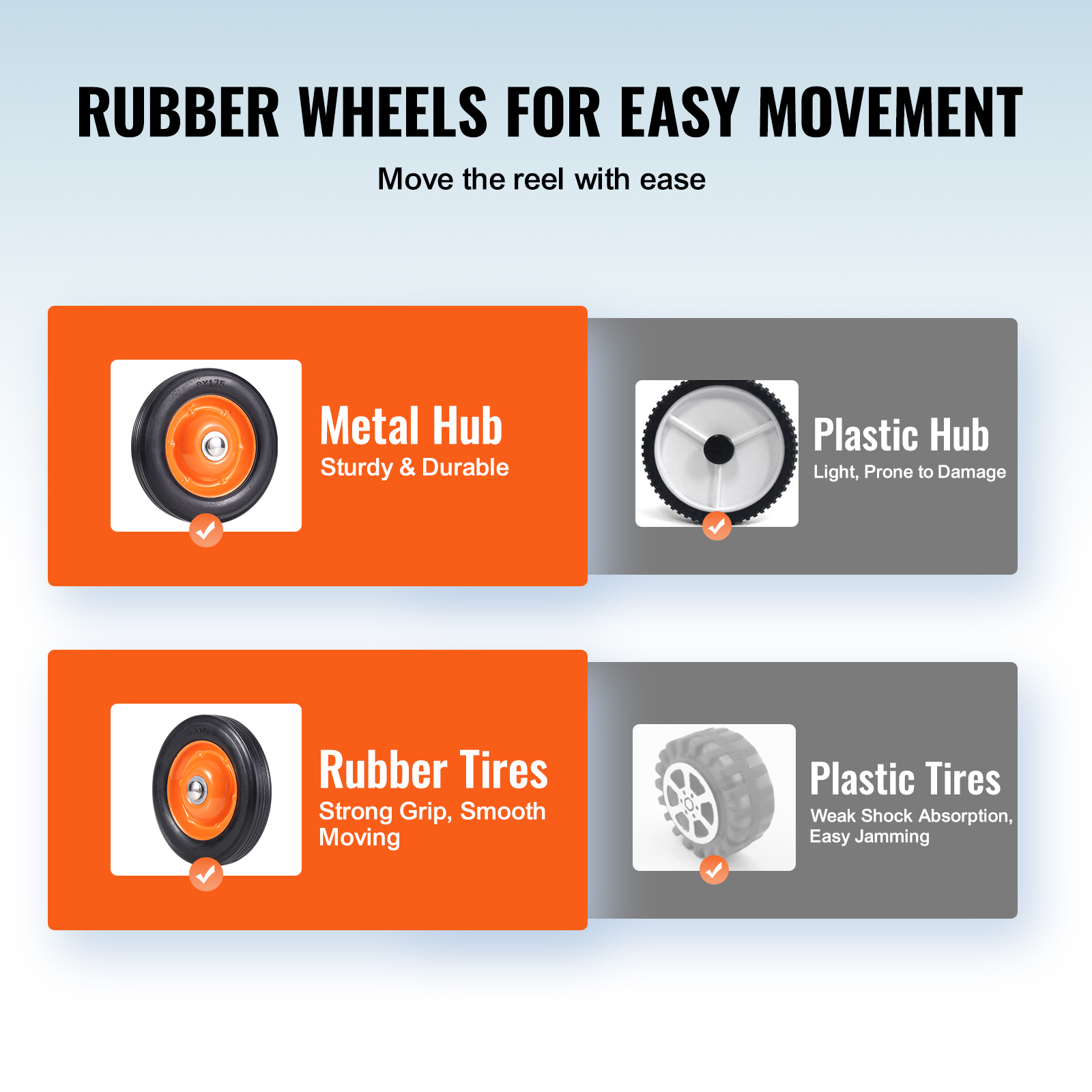 VEVOR Pool Cover Reel Aluminum Solar Cover Reel for Inground Pools 22/18 ft - Imagen 6 de 26