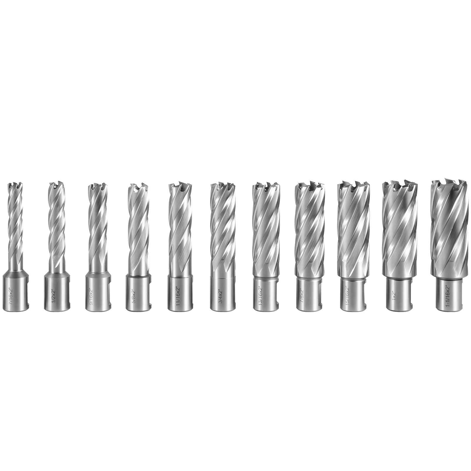 Mag Drill Press HSS Annular Cutter 3/4" Weldon Shank Max. 13 Drilling Bits - Picture 37 of 122