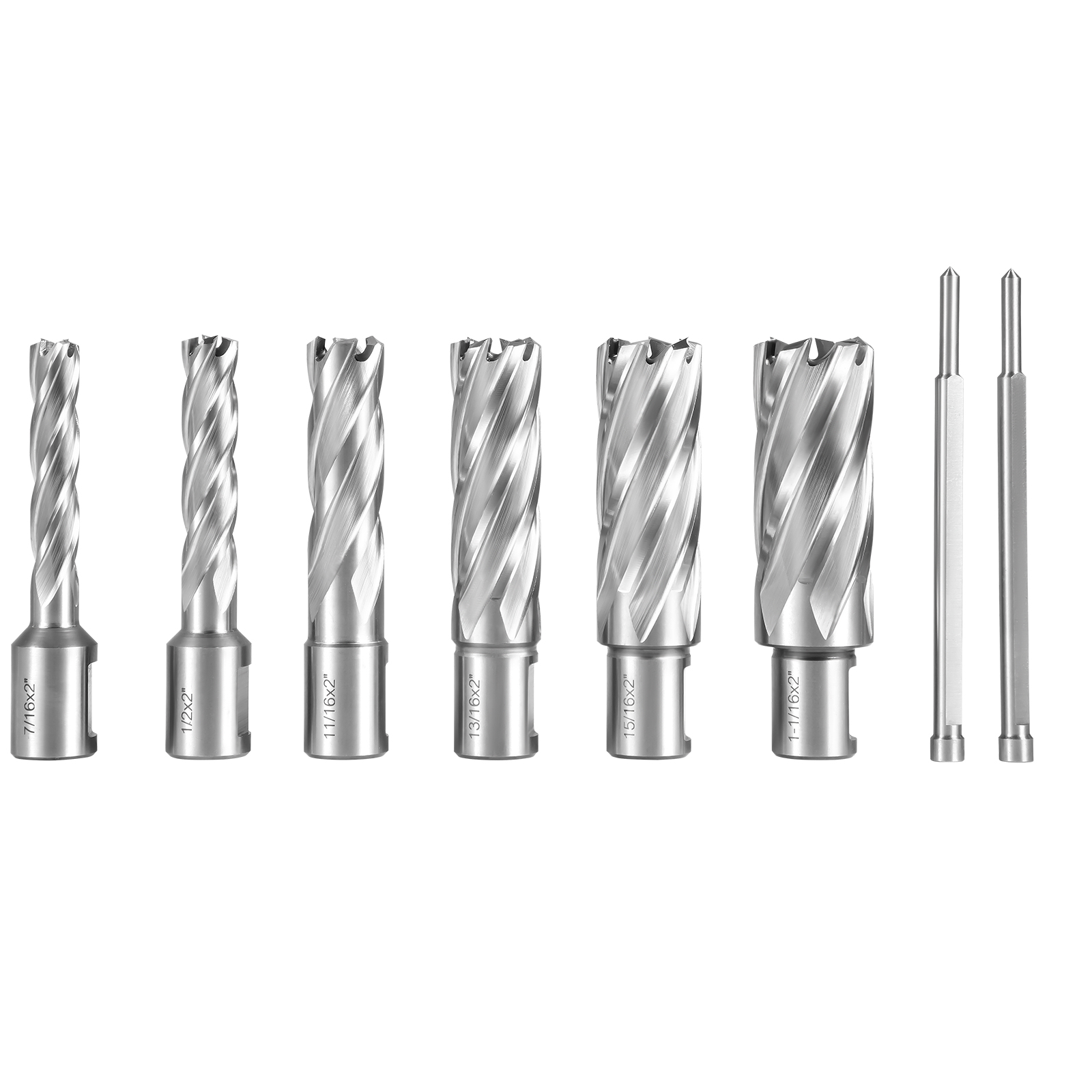 Mag Drill Press HSS Annular Cutter 3/4" Weldon Shank Max. 13 Drilling Bits - Picture 13 of 122