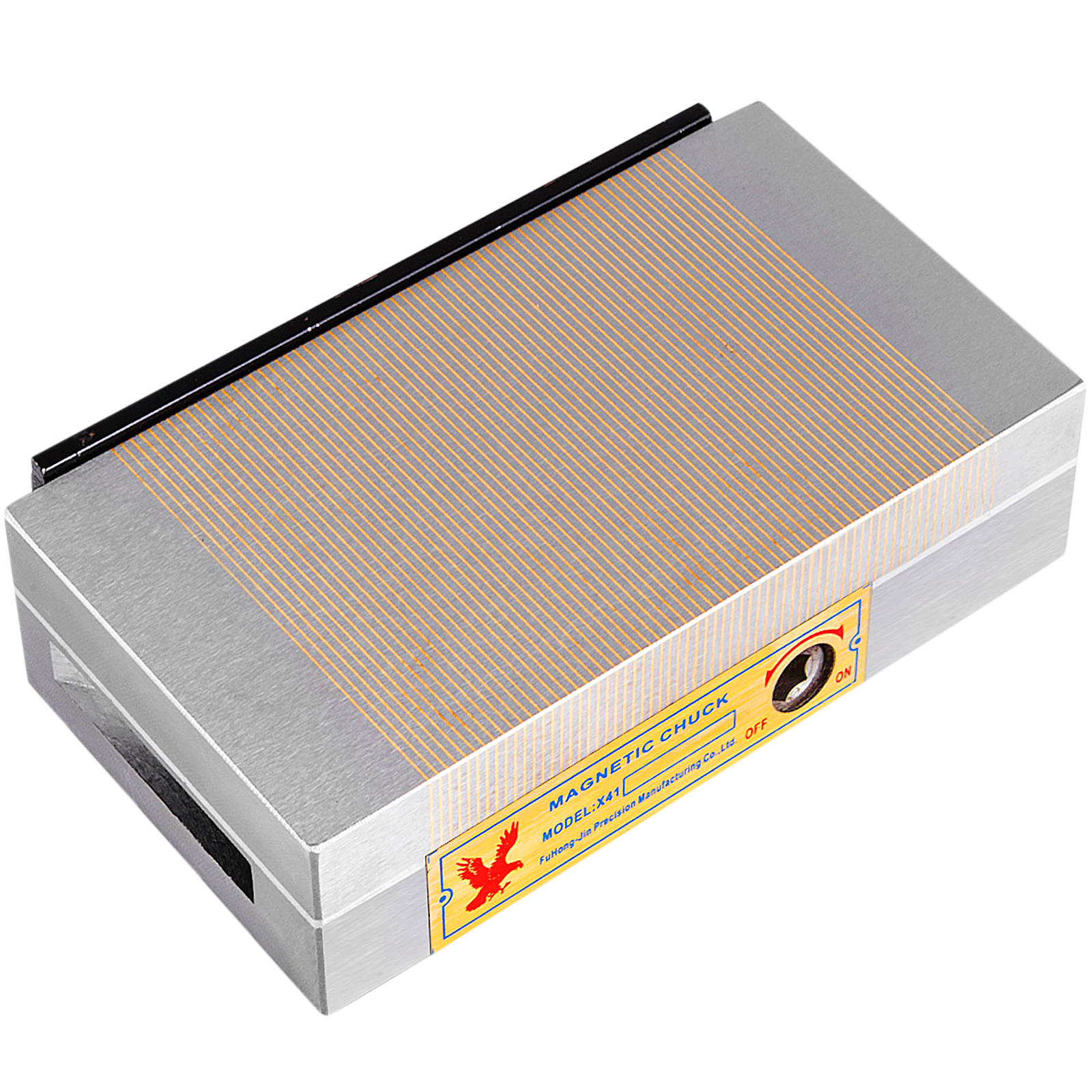6x12 Inch Permanent Magnetic Chuck - Fine Pole Magnetic Workholding For Grinding & Milling Machines