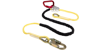 VEVOR Positioning Lanyard, 1/2 inch x 10 ft Positioning Rope, Polyester Arborist Lanyard for Tree Climber, Adjustable Work Position Lanyard for Fall protection with Rope Grab, Snap Hook, D-ring 