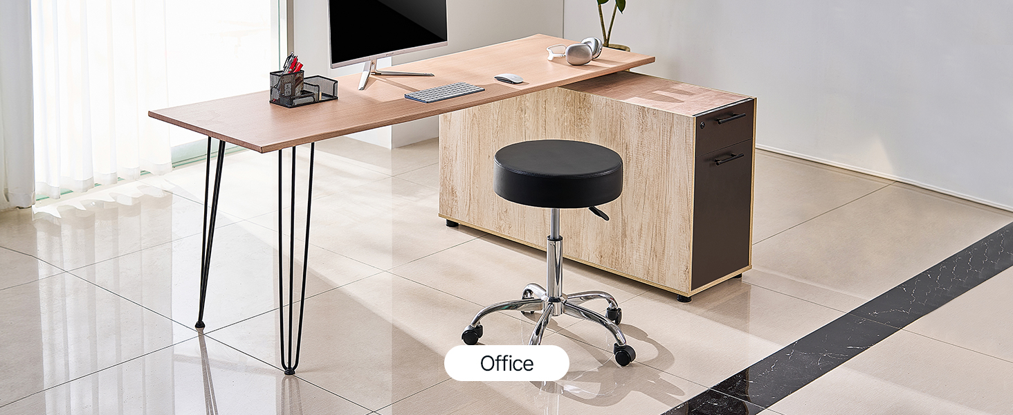 compact rolling stool