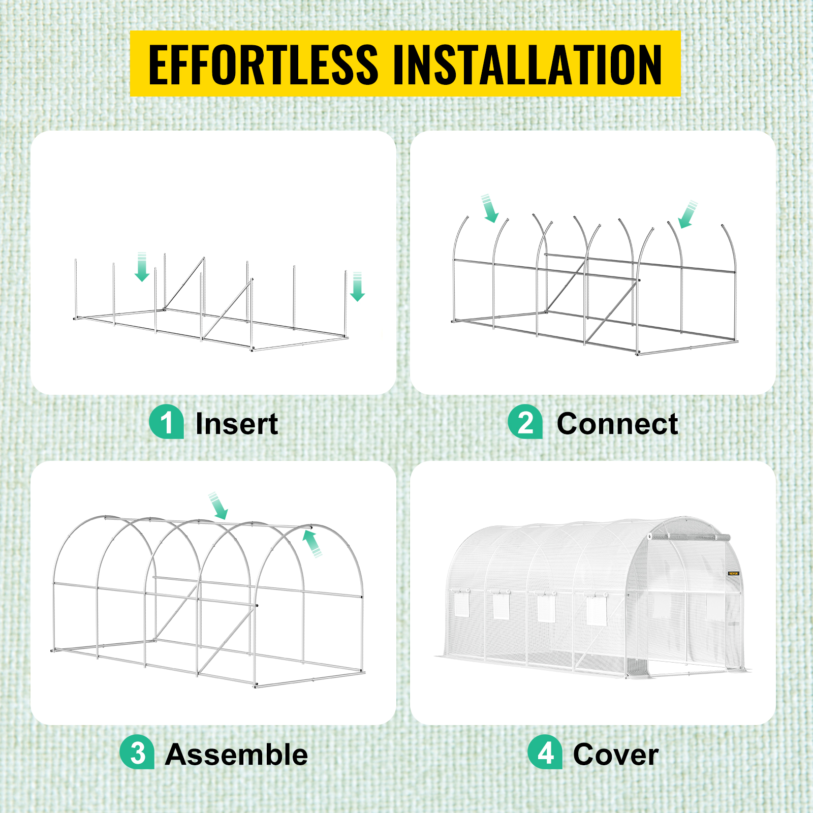 QUPLMGE Tappetino Da Giardinaggio 1x1 M, Pieghevole, Impermeabile, Con Bottoni Rialzabili, Anti-sporco