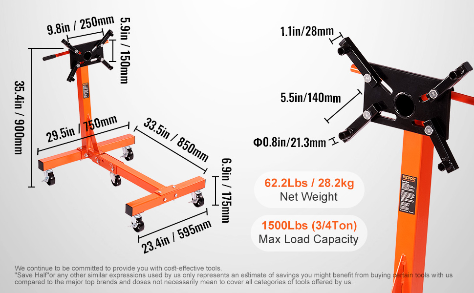 engine stand,1500lbs,H-shaped