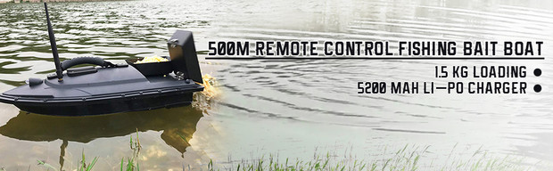 500m Remote Control Fish Finder Fishing Bait Boat - Fishing Bait
