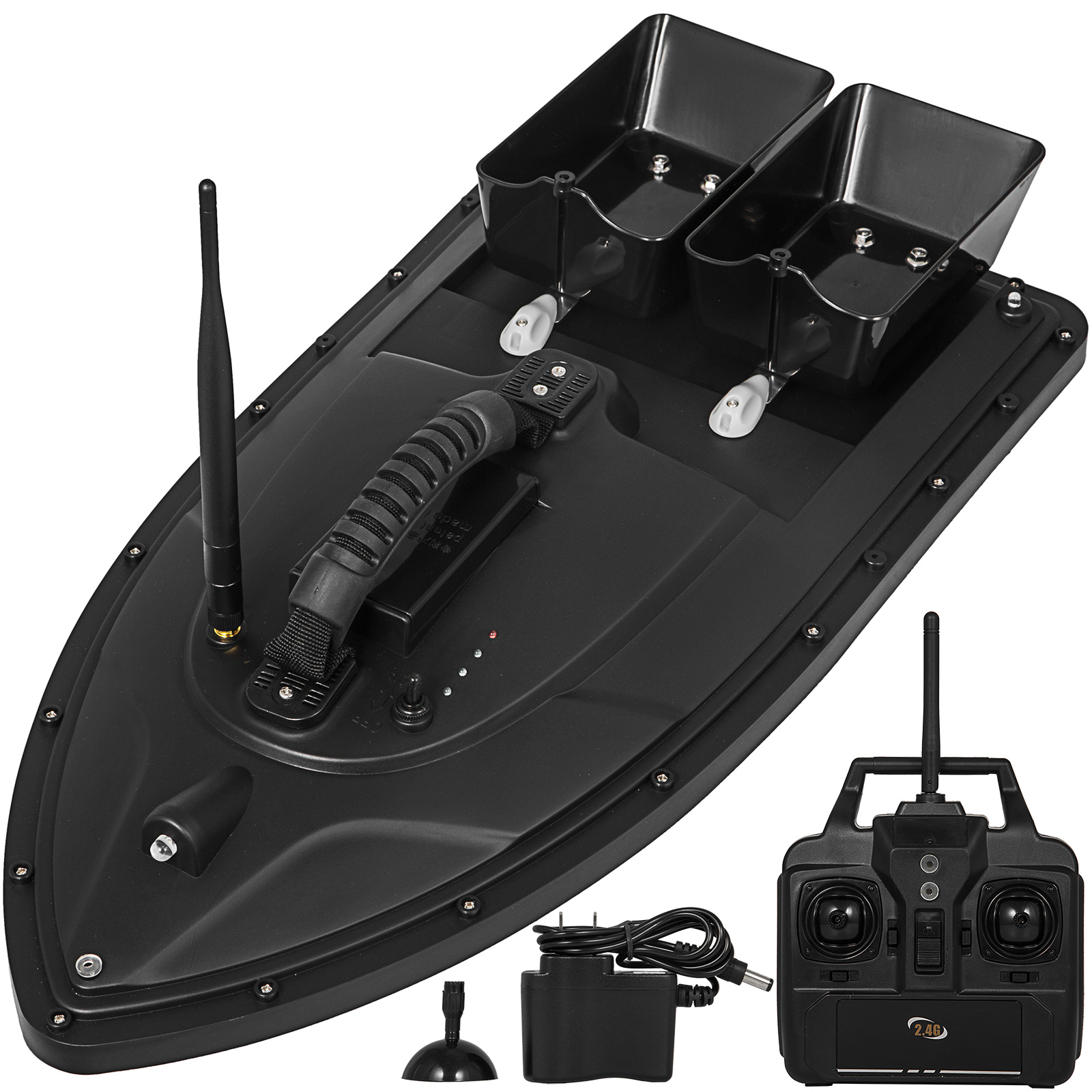 AHWZ RC Boat Fish Finder-Wireless Fishing Lure Bait Boat Fish Finder,Boat with Boat Bag 