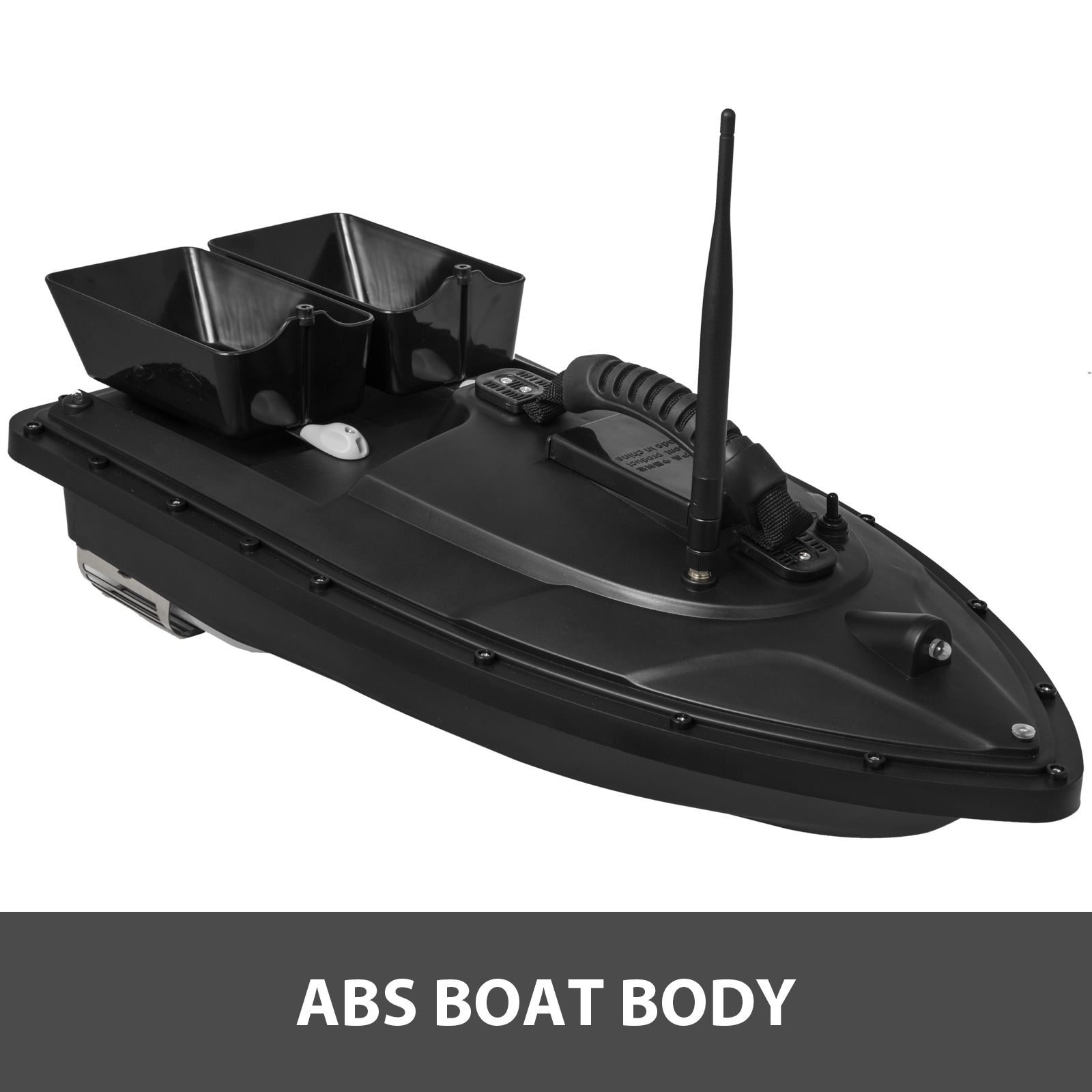 Fishing Bait Boat RC Bait Boat with GPS Cruise Control and Automatic Return  RC Fish Lure Boat 500M Range Fish Bait Boat Finder for Pool Fishing
