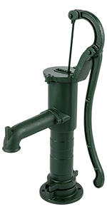 Hand Water Pump,Pump Stand,Black