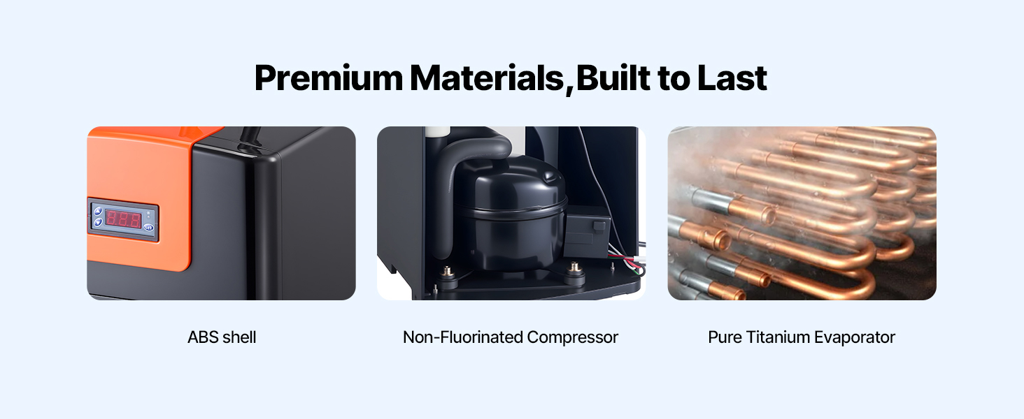 Aquarium Wasserkühler Chiller 200L Heizung Kühler Temperaturregelung Aquarium Chiller A100 1.16w