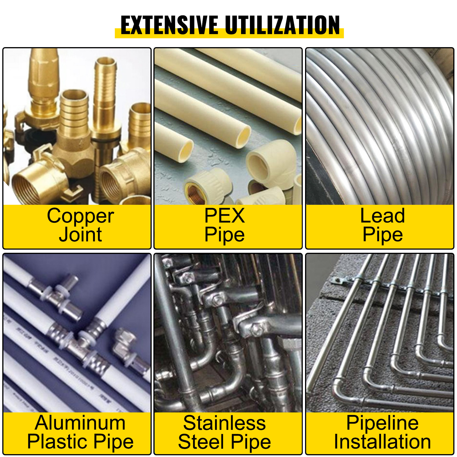 Vevor Compact Propress Jaw Tool 1/2″ Compact Press Jaw For Inline Press