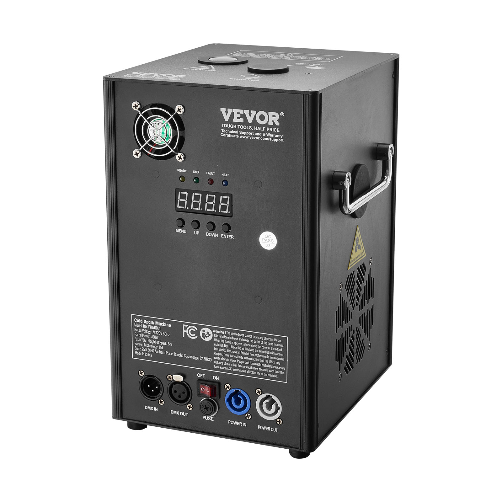 VEVOR 1/2/4X Cold Spark Machine Stage Effect DMX Firework DJ Event Party Wedding - Picture 49 of 74