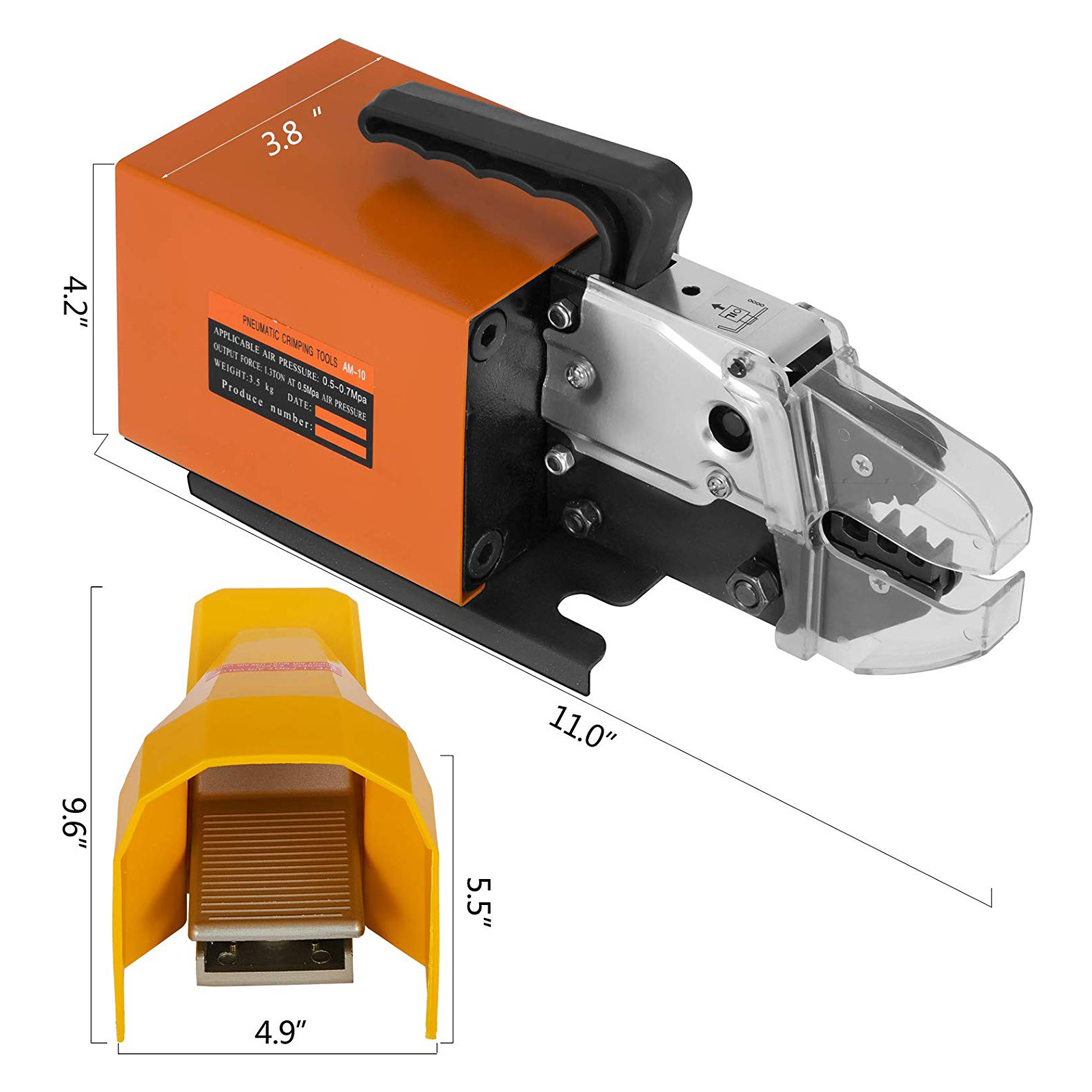 EMagTech 30 Pezzi Terminali A Crimpare In Ottone Per Nastro - Dimensioni 11x20 Mm, Colore Bronzo, Punte Per Fibbie, Bracciali, Cinture E Lavori Fai Da Te