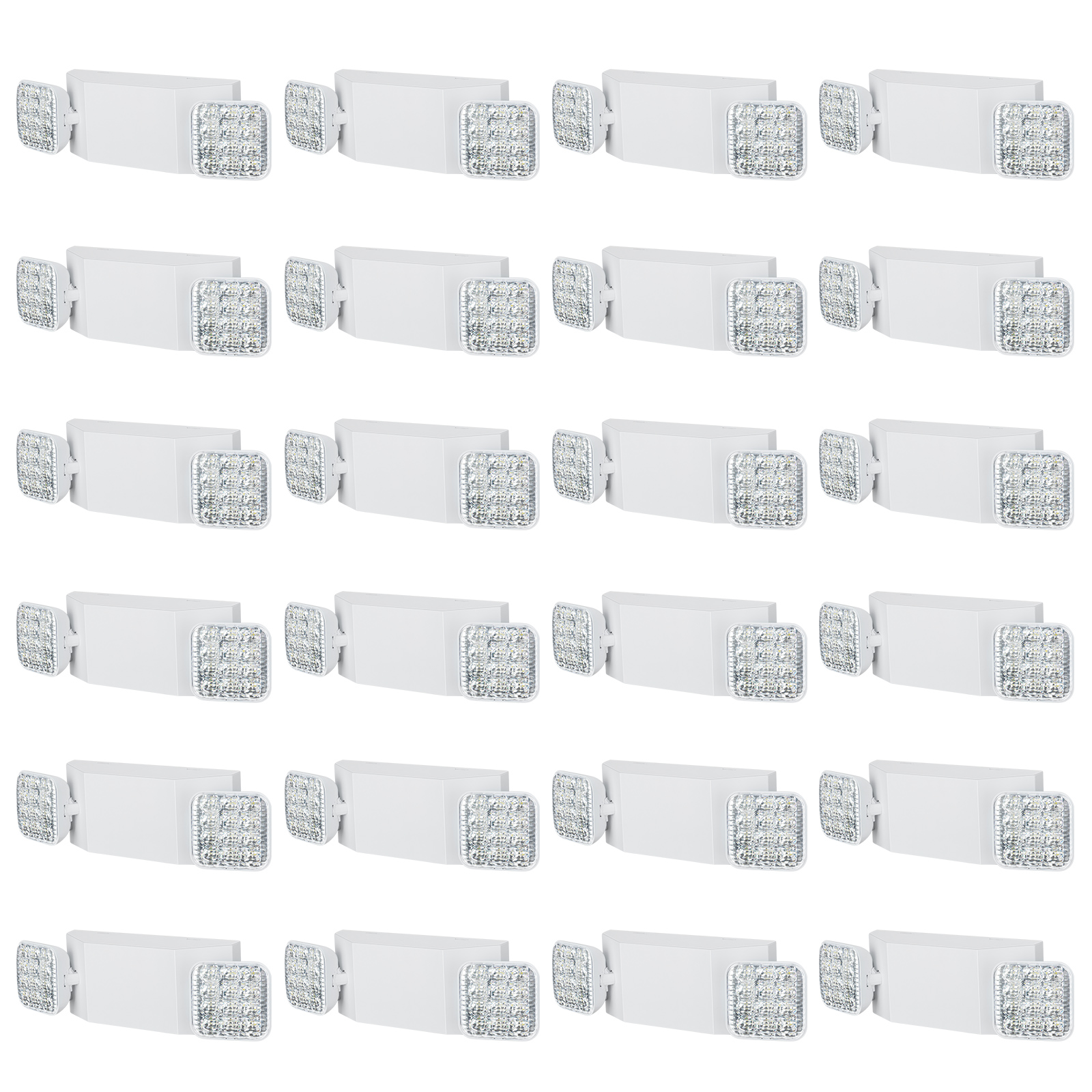6/12/24PCs Commercial Emergency Light LED Exit Lighting Fixtures Backup Battery - Picture 27 of 38
