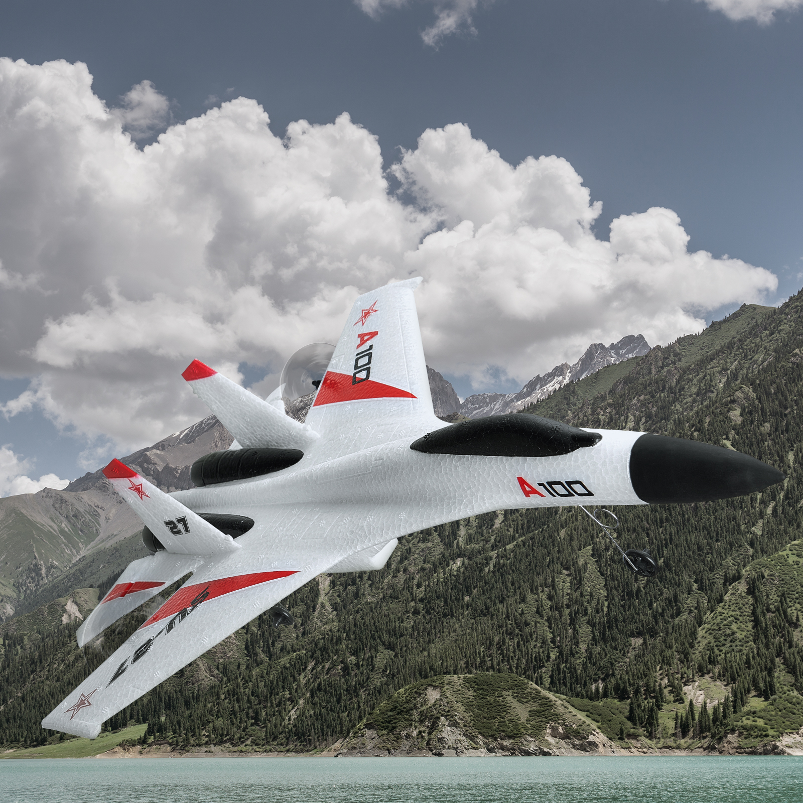 VEVOR RC Airplane Fighter EPP Foam RC Plane Toy with 2.4 GHz Remote Control - Picture 22 of 86