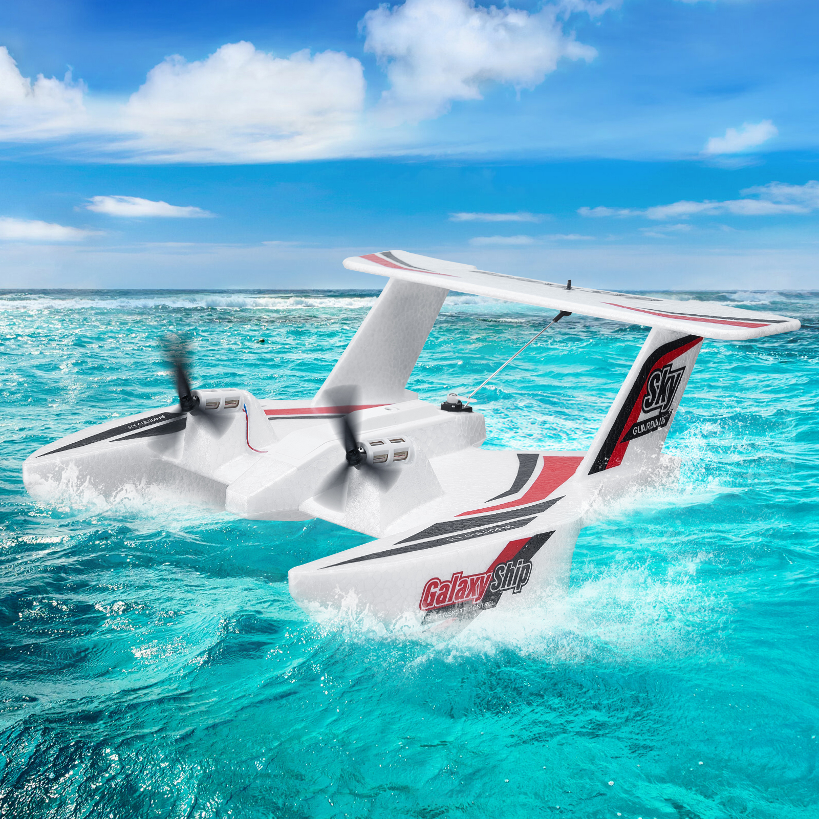 VEVOR RC Airplane Fighter EPP Foam RC Plane Toy with 2.4 GHz Remote Control - Picture 70 of 86