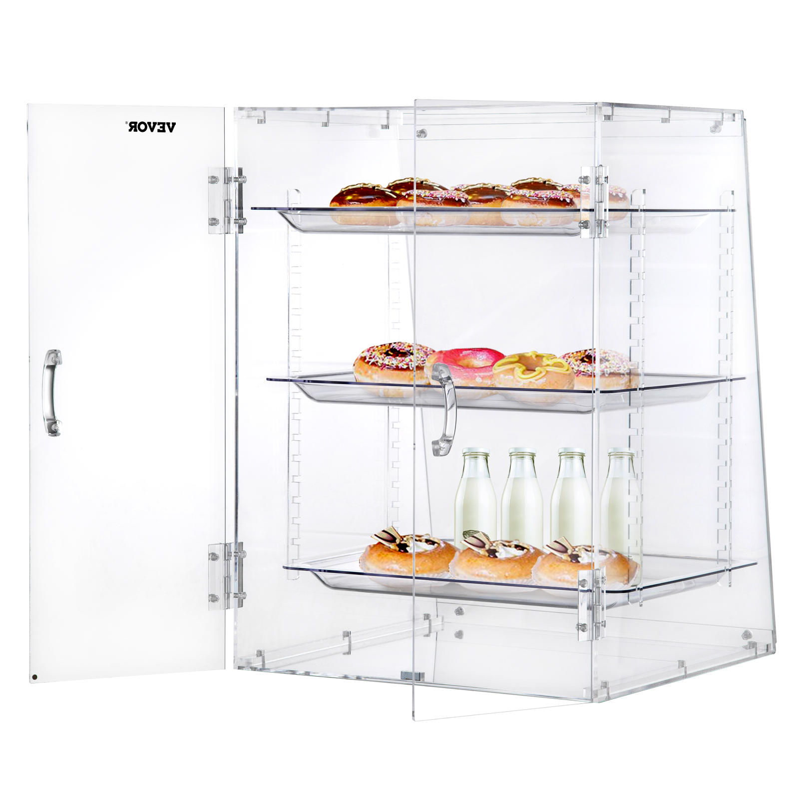 glass bakery display case